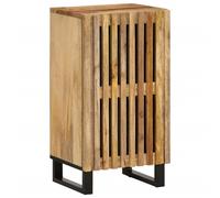 Vidaxl Buffet 40x34x75 Cm Bois De Manguier Massif Brut Marron