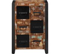 vidaXL Buffet 50x35x70 cm Vieux bois massif