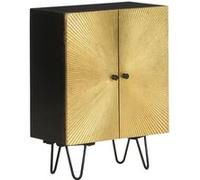 Vidaxl Buffet 55x30x75 Cm Bois Massif De Manguier Marron