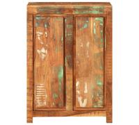 Vidaxl Buffet 55x33x75 Cm Bois Massif De Récupération Marron