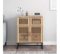 vidaXL Buffet 60x30x75 cm bois d'ingénierie armoire armoire latérale armoire de rangement armoires placard buffet 352117
