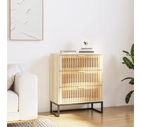 Vidaxl Buffet 60x30x75 Cm Bois D'ingénierie Marron