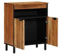 Vidaxl Buffet 60x33x75 Cm Bois D'acacia Massif