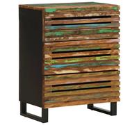 Vidaxl Buffet 60x34x75 Cm Bois D'acacia Massif Marron