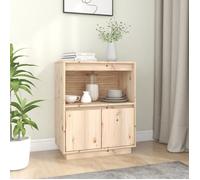 vidaXL Buffet 60x34x75 cm, Bois massif de pin