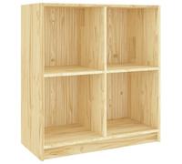 vidaXL Buffet 70x33x76 cm Bois de pin massif Marron