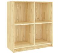 Vidaxl Buffet 70x33x76 Cm Bois De Pin Massif Marron