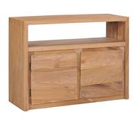 Vidaxl Buffet 80x30x60 Cm Bois De Teck Massif