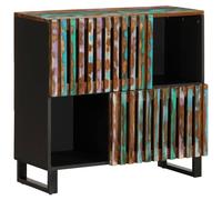 Vidaxl Buffet 80x34x75 Cm Bois D'acacia Massif Marron