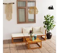 Vidaxl Buffet 80x40x75 Cm Bois Massif De Pin Marron