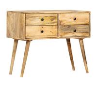 Vidaxl Buffet 85 X 40 X 71 Cm Bois De Manguier Massif Marron