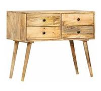 vidaXL Buffet 85 x 40 x 71 cm Bois de manguier massif286242 Brun G