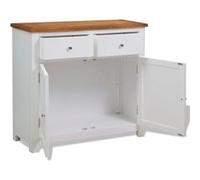Bois de Chêne Buffet Bahut Commode Meuble Rangement Armoire Vaisselier vidaXL