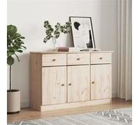 Buffet ALTA 112x35x73 cm bois massif de pin 353937