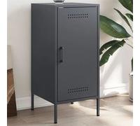 vidaXL Buffet anthracite 36x39x79 cm acier843016 Gris G