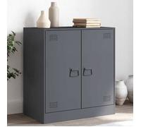 Vidaxl Buffet Anthracite 67x39x73 Cm Acier