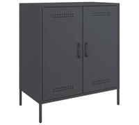 vidaXL Buffet Anthracite 68x39x79 cm Acier