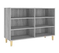 Buffet sonoma gris 103,5x35x70 cm bois d ingénierie