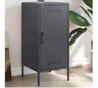 vidaXL Buffet, Armoire avec Pieds, Placard avec Porte, Meuble de Rangement Salon Chambre à Coucher Intérieur, Anthracite 843016