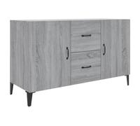vidaXL Buffet Armoire de Rangement Meuble de Rangement Armoire Latérale Salle de Séjour Salon Intérieur Sonoma Gris 100x36x60 cm Bois d'Ingénierie