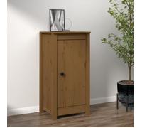 vidaXL Buffet Armoire de Rangement Meuble de Rangement Armoire Latérale Salle de Séjour Salon Intérieur Marron Miel 39x35x80 813730