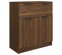 vidaXL Buffet Armoire de Rangement Meuble de Rangement Armoire Latérale Salle de Séjour Salon Intérieur Chêne Marron 60x30x70 cm Bois d'Ingénierie