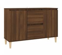 vidaXL Buffet, Armoire de Rangement, Meuble de Rangement, Armoire Latérale Salle de Séjour Salon Intérieur, Chêne Marron Bois d'Ingénierie