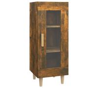 vidaXL Buffet Chêne fumé 34,5x34x90 cm Bois d'ingénierie Multicolore