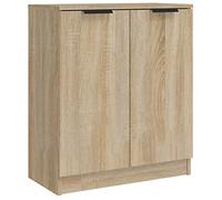 Vidaxl Buffet Chêne Sonoma 60x30x70 Cm Bois D'ingénierie Marron