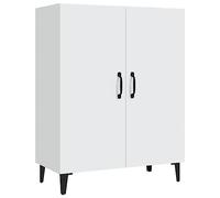 vidaXL Buffet Armoire de Rangement Organisateur de Maison Meuble de Rangement Armoire de Salon Intérieur Blanc Bois d'Ingénierie 70x34x90 cm