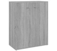 vidaXL Buffet Sonoma gris 60x30x75 cm Bois d'ingénierie815379