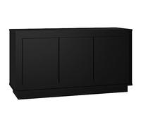 vidaXL Buffet noir 102x35x55 cm bois d'ingénierie 831886