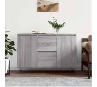 vidaXL Buffet, Armoire Latérale avec Pieds, Meuble de Rangement, Organisateur de Salon Salle de Séjour Intérieur, Sonoma 827210