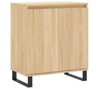 vidaXL Buffet, Armoire Latérale avec Pieds, Meuble de Rangement, Organisateur de Salon Salle de Séjour Intérieur, Chêne Sonoma Bois d'Ingénierie