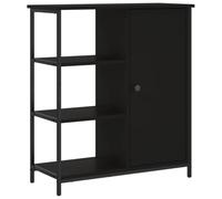 vidaXL Buffet noir 70x30x80 cm bois d'ingénierie 835489