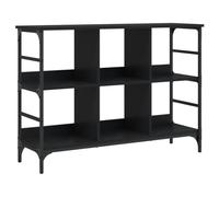 vidaXL Buffet noir 102x32x73,5 cm bois d'ingénierie 837722