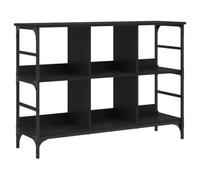 vidaXL Buffet, Armoire Latérale avec Pieds Réglables, Meuble de Rangement, Organisateur Salon Salle de Séjour Intérieur, Noir Bois d'Ingénierie