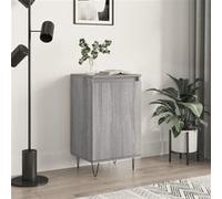 Vidaxl Buffet Sonoma Gris 40x35x70 Cm Bois D'ingénierie Gris