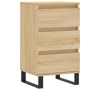 vidaXL Buffet armoire latérale Chêne Sonoma 40x35x70 cm Bois d'ingénierie Marron