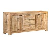 Vidaxl Buffet 175x40x75 Cm Bois De Manguier Brut