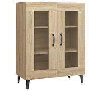Vidaxl Buffet Chêne Sonoma 69,5x34x90 Cm Bois D'ingénierie Multicolore
