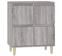 vidaXL Buffet Sonoma gris 60x35x70 cm Bois d'ingénierie821162 Gris G