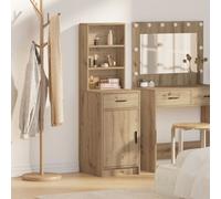 Vidaxl Buffet Artisan Chêne 40x41x135 Cm Bois Aggloméré