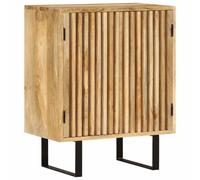 Vidaxl Buffet Avec 2 Portes 55x35x70 Cm Bois Massif De Manguier Marron