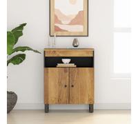 vidaXL Buffet avec 2 portes 60x33x75 cm bois massif de manguier 352916