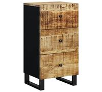 Buffet avec 3 tiroirs 40x33,5x75 cm bois massif de manguier352905