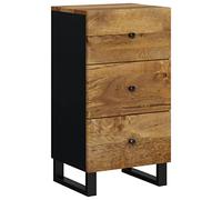 vidaXL Buffet avec 3 tiroirs 40x33,5x75 cm Bois Massif de manguier