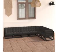 Vidaxl Buffet Avec 4 Portes 60x33x75 Cm Bois Massif De Récupération Marron