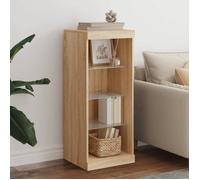 vidaXL Buffet avec Lumières LED, Armoire avec Éclairage, Meuble de Rangement, Organisateur de Salon Salle de Séjour, 836730