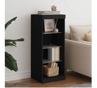 vidaXL Buffet avec Lumières LED, Armoire avec Éclairage, Meuble de Rangement, Organisateur de Salon Salle de Séjour, 836729